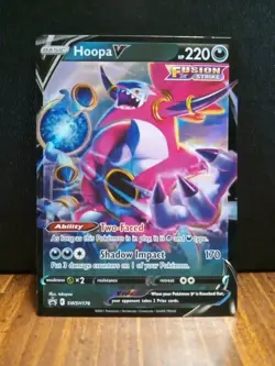 Hoopa V SWSH176 SWSH: Sword & Shield Promo Cards Holo - Image 1