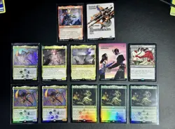 MTG Rare & Promo Card Lot Final Fantasy & Spiderman - Image 1