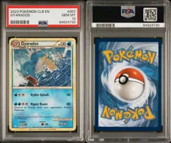 PSA 10 Gem Mint Gyarados CLB 007 English TCG Classic Holo Pokemon Card - Image 3