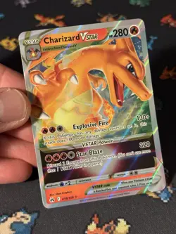 Pokemon Cards Charizard VSTAR 019/159 Ultra Rare Crown Zenith - (NM) - Image 2