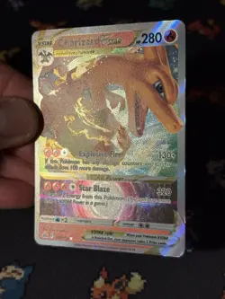 Pokemon Cards Charizard VSTAR 019/159 Ultra Rare Crown Zenith - (NM) - Image 3