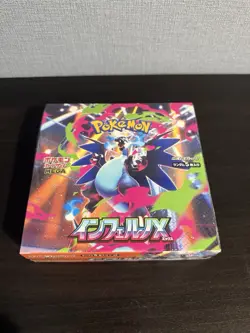 Pokemon Cards MEGA Inferno X Booster Box Japanese w/Shrink In Hand - Image 1