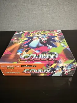 Pokemon Cards MEGA Inferno X Booster Box Japanese w/Shrink In Hand - Image 3