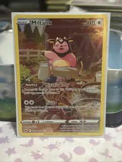 Miltank GG24/GG70 Holo 2023 Crown Zenith Galarian Gallery Pokemon Card NM - Image 1