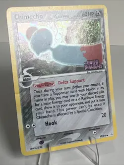 DAMAGED Chimecho 37/110 Reverse Holo Delta Species Holon Phantoms Pokemon Card - Image 1