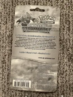 Pokemon TCG Diamond And Pearl Stormfront 10 Card Booster Pack New Sealed Read - Image 2