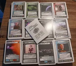 Lot Of 600 Star Trek Next Generation Collectible Card Game CCG Rare & Common - Image 1
