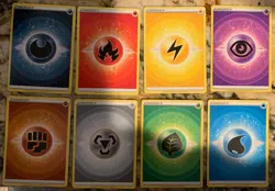Lot Of Pokemon TCG Basic Energy Card Cards (1 of Each Type) Fast Shipping - Image 1