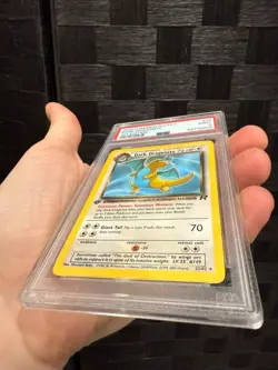 PSA 9 Pokemon Dark Dragonite TCG 1st Edition Non-Holo Card 22/82 - Image 3