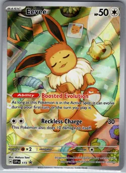 Eevee - SVP 173 SV: Scarlet & Violet Promo Cards - Pokemon Card - NM - Image 1