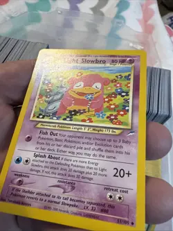 Light Slowbro 51/105 Neo Destiny Regular Nice Card! - Image 2