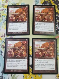 4x Iron Lance | Mercadian Masques | MTG Magic The Gathering Cards - Image 1