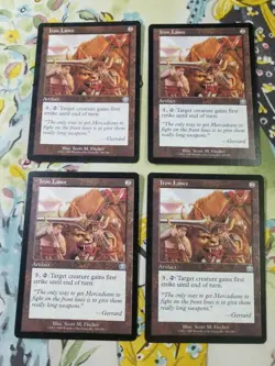 4x Iron Lance | Mercadian Masques | MTG Magic The Gathering Cards - Image 5