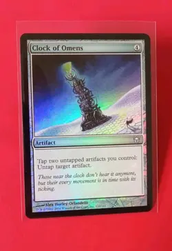 Fifth Dawn FOIL Clock of Omens LP First Class Shipping No Tracking Mtg Magic - Image 3