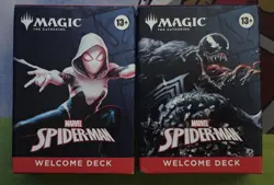 SDCC 2025 Magic The Gathering x Spider-Man Venom & Ghost Spider Welcome Decks - Image 1