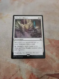 Chivalric Alliance Commander March Of The Machines MTG NM - Image 1