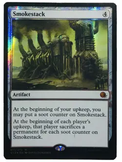 MTG. From The Vault. V14. 11. Smokestack. Foil.NM - Image 1