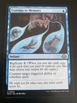 Consign To Memory #0054 MTG Modern Horizons 3 MH3 Uncommon NM English - Image 1