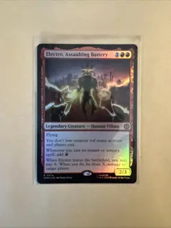 MTG Electro, Assaulting Battery SPM 0076 R NM FOIL - Image 2