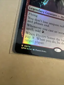 MTG Electro, Assaulting Battery SPM 0076 R NM FOIL - Image 3