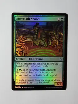 Aftermath Analyst Murders at Karlov Manor Foil - Image 1