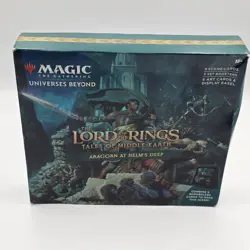 MTG Lord of the Rings Aragorn at Helm’s Deep Scene Box Sealed Tales of Middle-ea - Image 1
