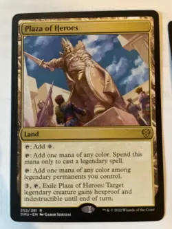Plaza of Heroes - Dominaria United #252 - Non-Foil - Near Mint - Image 1