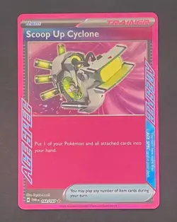 Pokemon Card Scoop Up Cyclone 162/167 Twilight Masquerade - Near Mint - Image 1