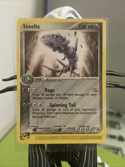 Steelix 23/100 EX Sandstorm Unlimited Regular Rare Pokemon TCG Card - Image 1