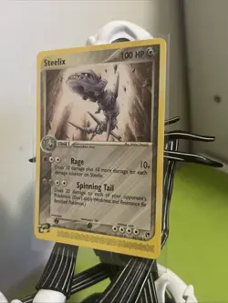 Steelix 23/100 EX Sandstorm Unlimited Regular Rare Pokemon TCG Card - Image 2