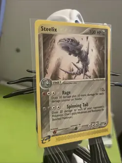 Steelix 23/100 EX Sandstorm Unlimited Regular Rare Pokemon TCG Card - Image 3