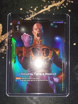Citizens, Take a Stand -Alternate Art Foil (GD01-105 NM R+) Gundam TCG Card Game - Image 1