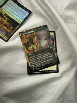 Clash of the Eikons Borderless #341 Final Fantasy Fin Magic MTG Card - Image 1