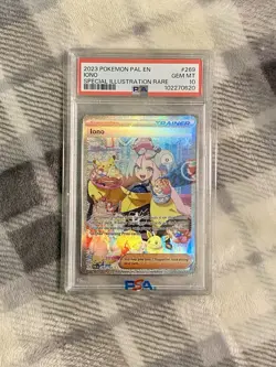PSA 10 Iono 269/193 SIR Paldea Evolved PAL Pokemon Card - Image 1