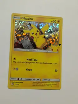 Pokemon Pikachu TCG 25th Anniversary McDonald's Holo Card 25/25 Promo - Image 1
