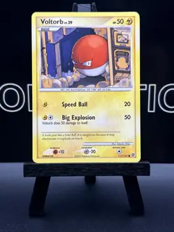 VOLTORB 117/132 - Regular- SECRET WONDERS - 2007 Pokemon Card - LP - Image 2