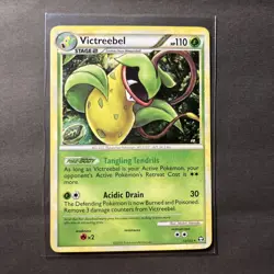 Pokemon TCG Victreebel Holo Rare Card Triumphant 12/102 LP+ - Image 1