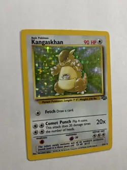 💫 1999 Jungle Set Kangaskhan Holo 5/64 Rare WOTC Pokemon Card TCG 100% Original - Image 2