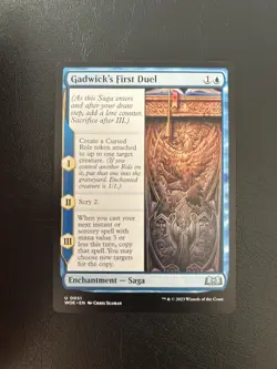 Gadwick's First Duel - Mtg: Wilds of Eldraine Regular Uncommon 51 - Image 1