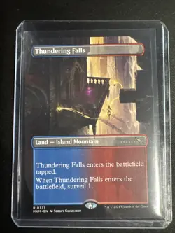 Thundering Falls - #331 (Borderless) Murders at Karlov Manor Regular - Mtg - Image 1