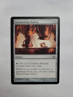 MTG - Summoning Station Fifth Dawn Regular Rare #158 - Image 1