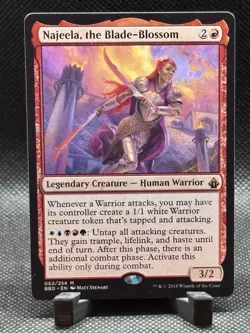 MTG Najeela, the Blade-Blossom, NM-Mint, English Commander - Image 1