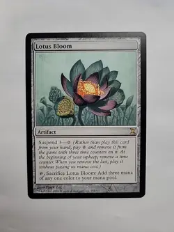 MTG - Lotus Bloom Time Spiral Regular Rare #259 - Image 1