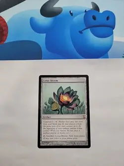 MTG - Lotus Bloom Time Spiral Regular Rare #259 - Image 2