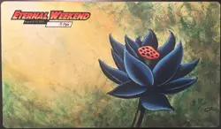 RARE (#5/50) EW Black Lotus playmat MTG 2015 - Image 1