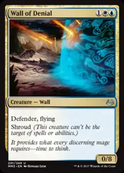 Wall of Denial - Light Play MTG Modern Masters 2017 - Image 1