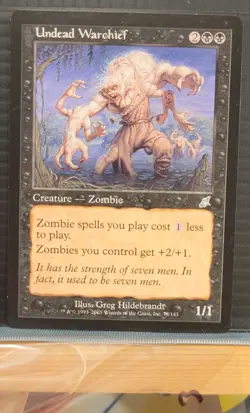 Mtg UNDEAD WARCHIEF NM Scourge 78/143 -Argo- - Image 5