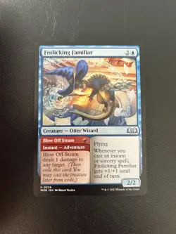 Frolicking Familiar - Mtg: Wilds of Eldraine Regular Uncommon 226 - Image 1