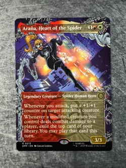 Arana, Heart of the Spider (Borderless) Marvel's Spider-Man Regular NM - MTG - Image 1