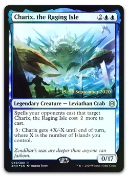 Charix, the Raging Isle #49 (Foil) (NM) Prerelease Cards PRE Magic MTG - Image 1